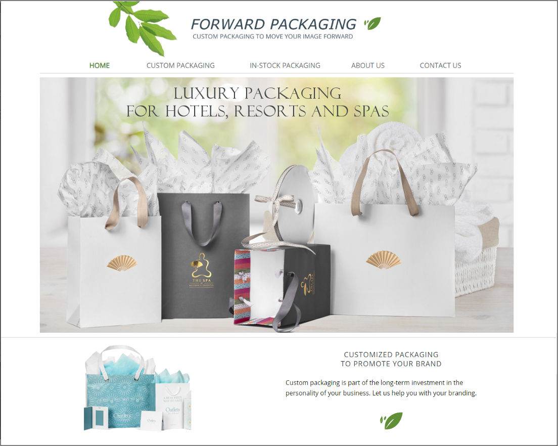 Forward Packaging - Custom Packaging to Move Your Image Forward