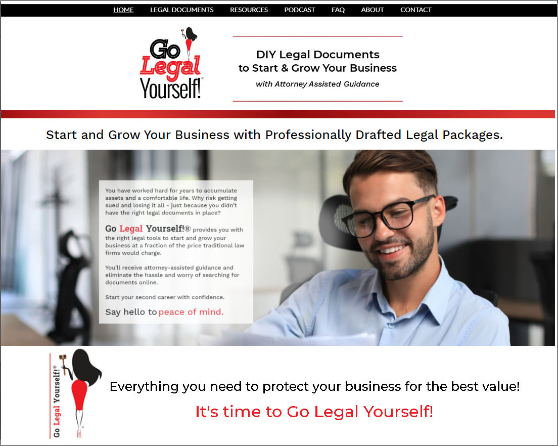 Go Legal Yourself - DIY Legal Documents to Start Your Business
